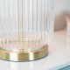 Tabitha glass table lamp 72cm