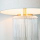Tabitha glass table lamp 72cm