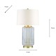 Tabitha glass table lamp 72cm