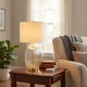 Amia glass table lamp 62cm