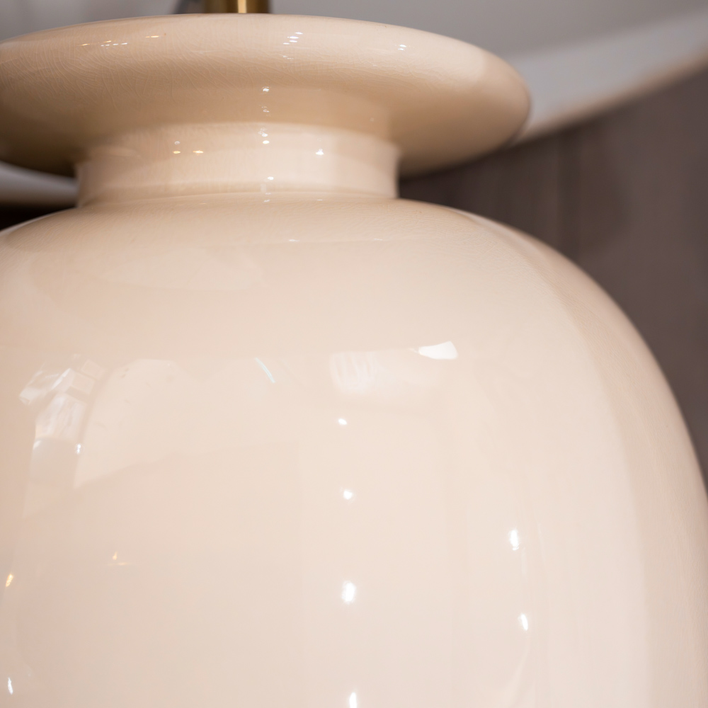 Cassidy ceramic table lamp ivory 72cm