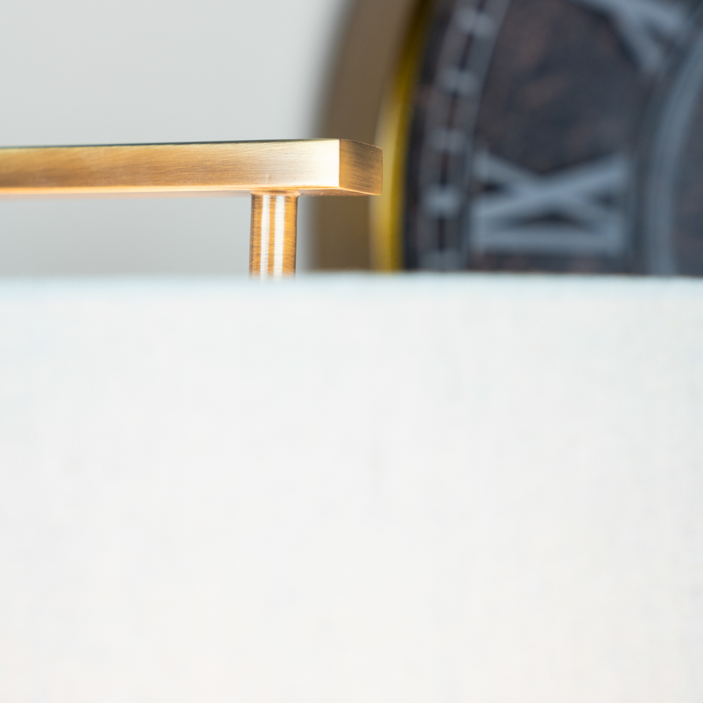 Kyra marble base table lamp 66cm