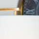 Kyra marble base table lamp 66cm