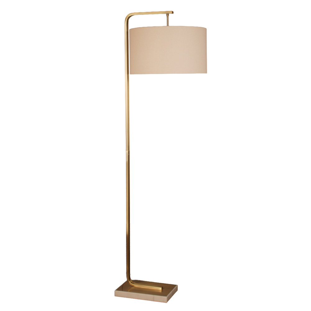 Kyra marble base floor lamp 153cm