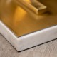 Kyra marble base floor lamp 153cm