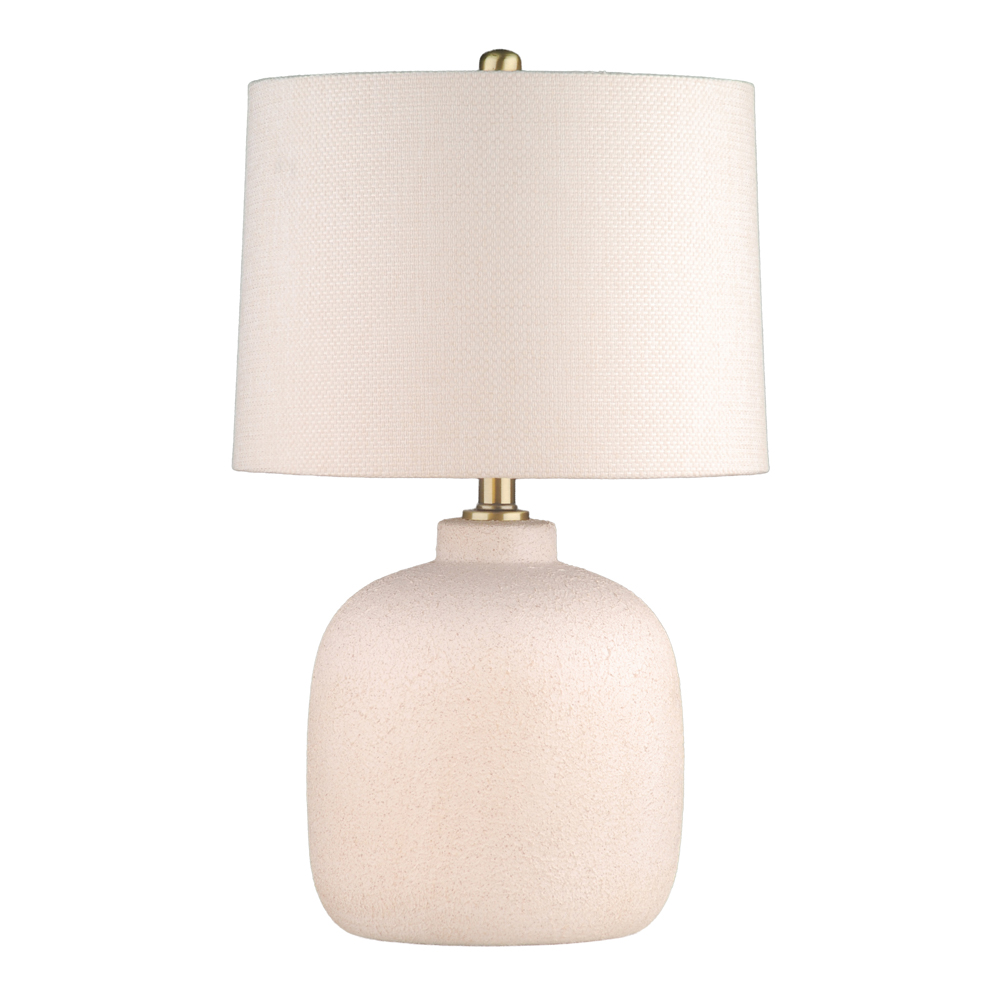 Fabia ceramic table lamp sandy white 58cm