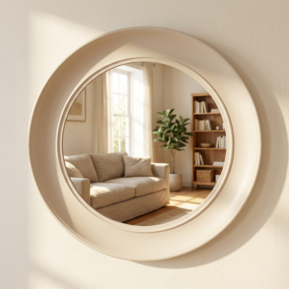 Lyla mirror oyster 90cm