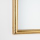 Clayton mirror with bow 50cm gold