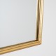 Clayton mirror with bow 50cm gold