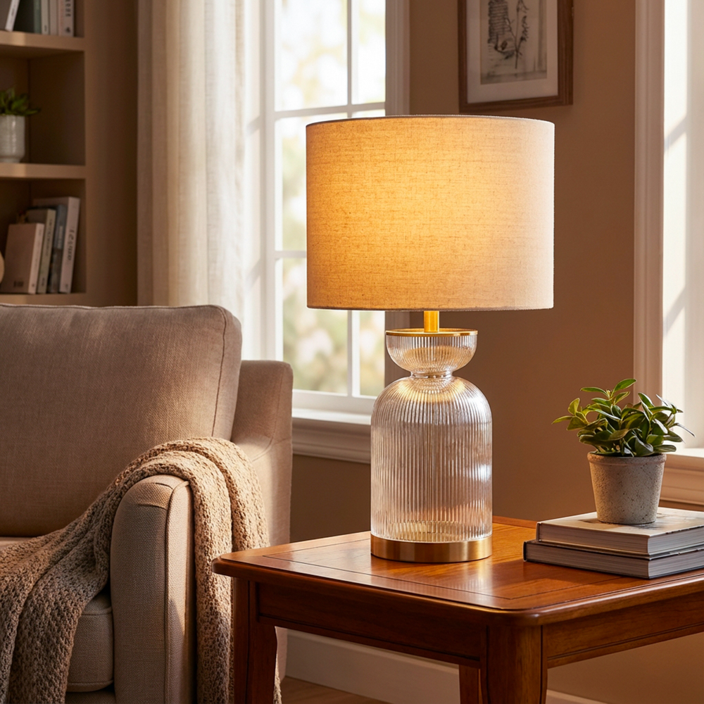 Athena table lamp gold 55cm