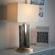 Claudia marble table lamp 70cm