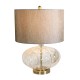 Kyra table lamp clear glass 57cm