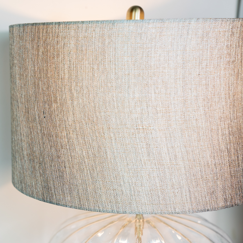 Kyra table lamp clear glass 57cm