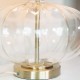 Kyra table lamp clear glass 57cm