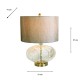 Kyra table lamp clear glass 57cm