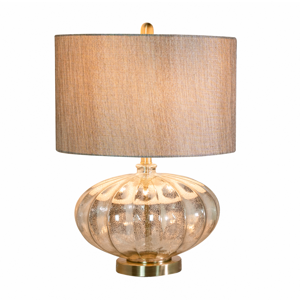 Kyra table lamp mercury glass 57cm