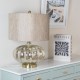 Kyra table lamp mercury glass 57cm