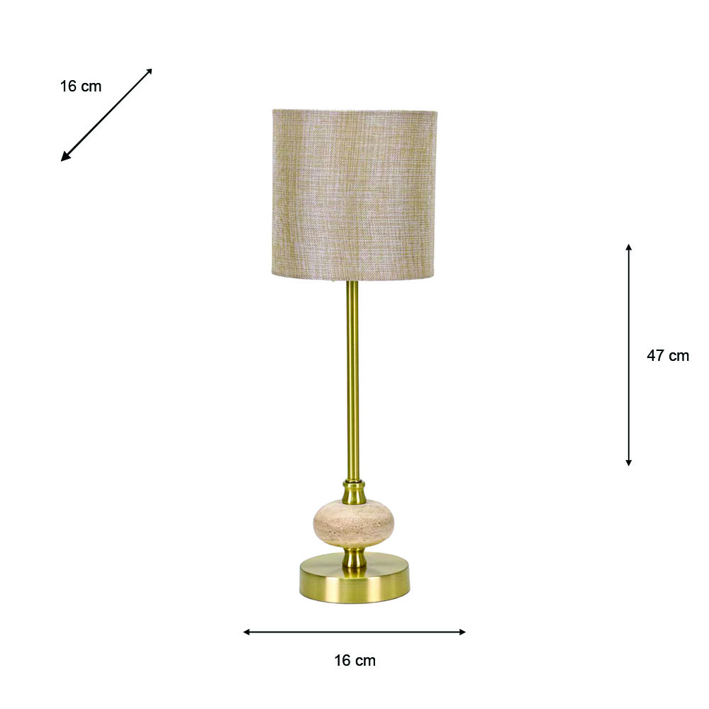 Emi buffet lamp 47cm