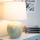 Heather ceramic table lamp 62cm