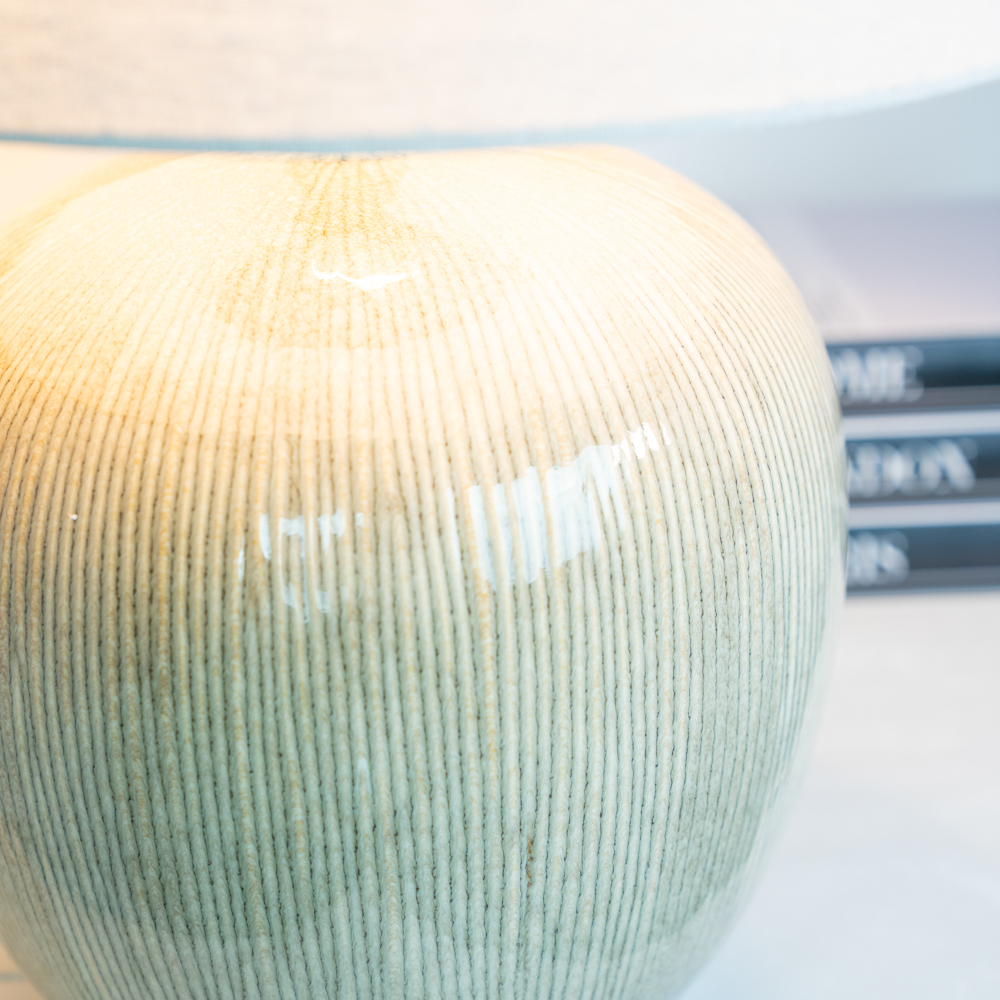 Heather ceramic table lamp 62cm