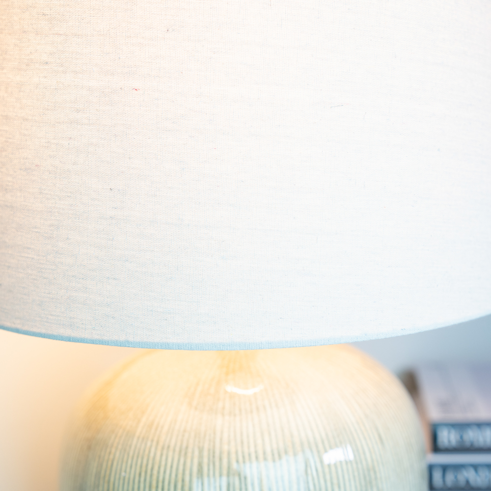 Heather ceramic table lamp 62cm