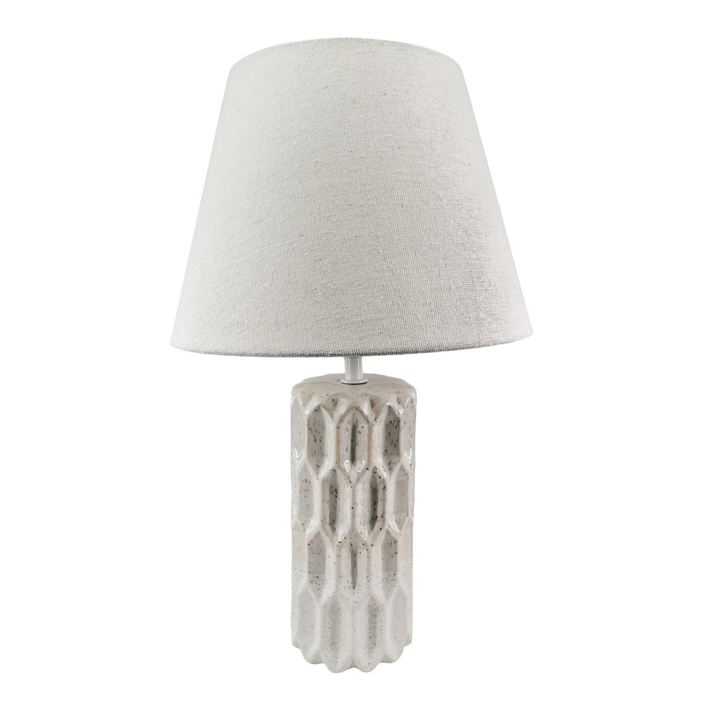 Sloane ceramic bedside lamp 41cm