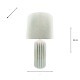 Sloane ceramic table lamp ridged 64cm