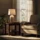 Sloane ceramic table lamp smooth 65cm