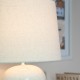 Sloane ceramic table lamp smooth 65cm