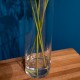 Real touch lillies vase with faux water 70cm