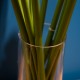 Real touch calla lillies vase with faux water 60cm