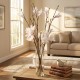 Real touch magnolia vase with faux water 97cm