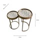 Alya s/2 tray tables