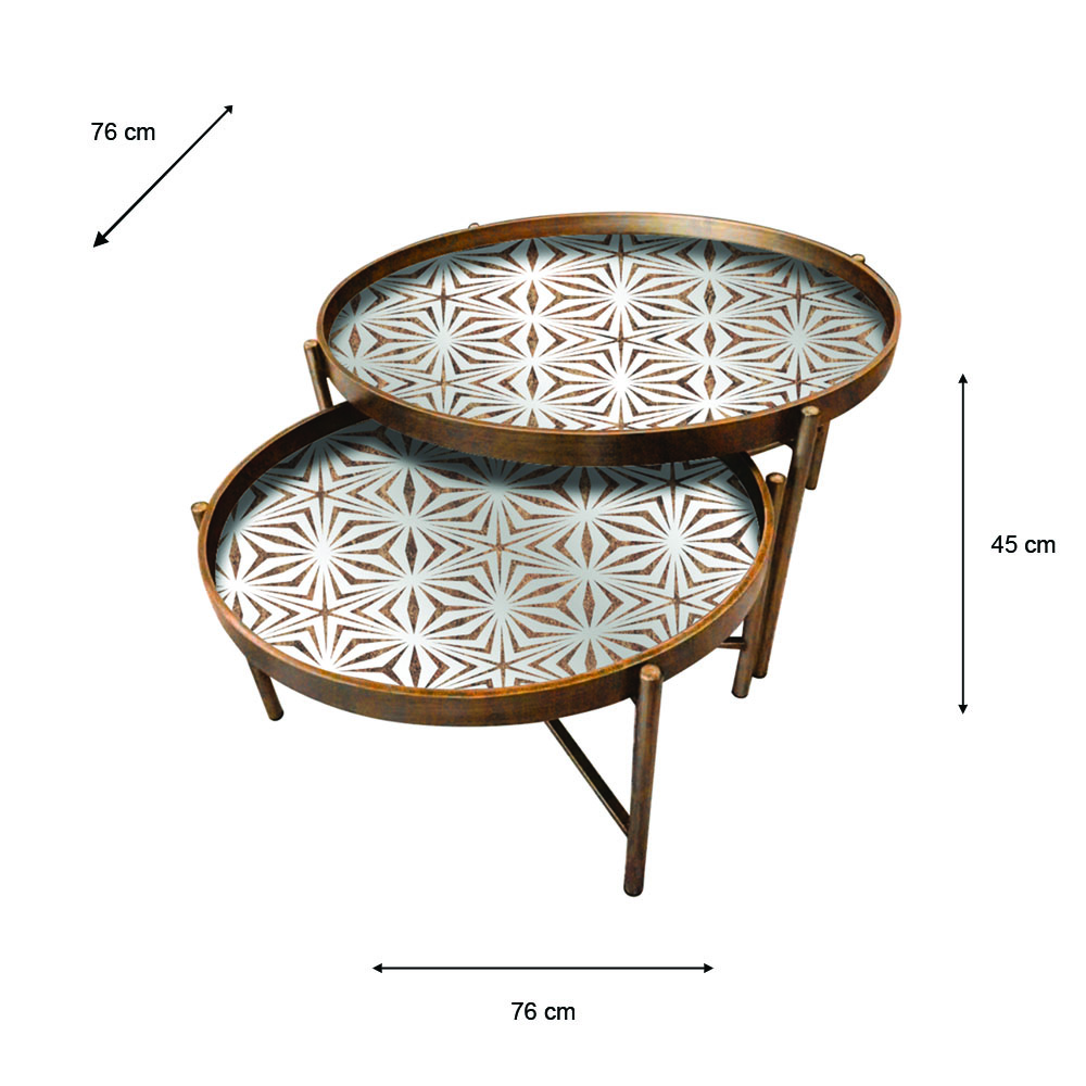 Alya s/2 coffee tables