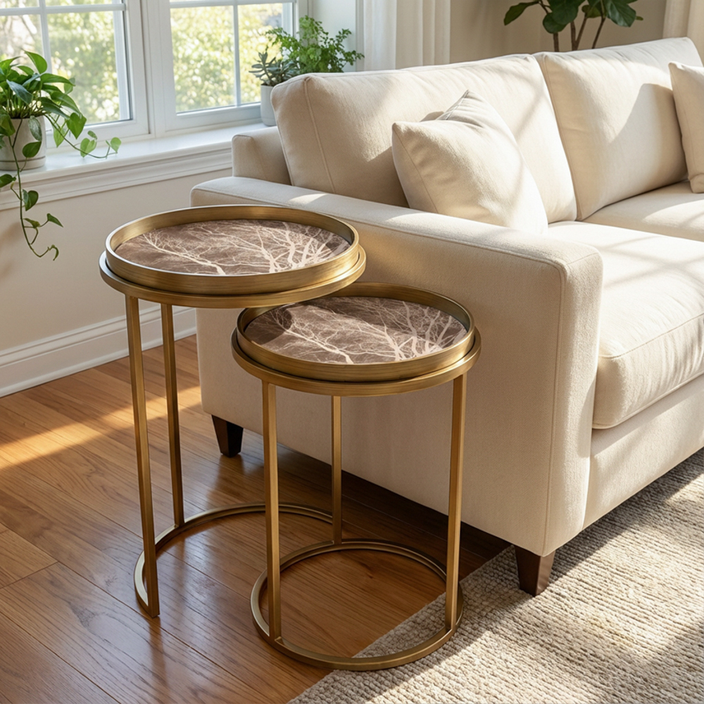Laya s/2 tray tables