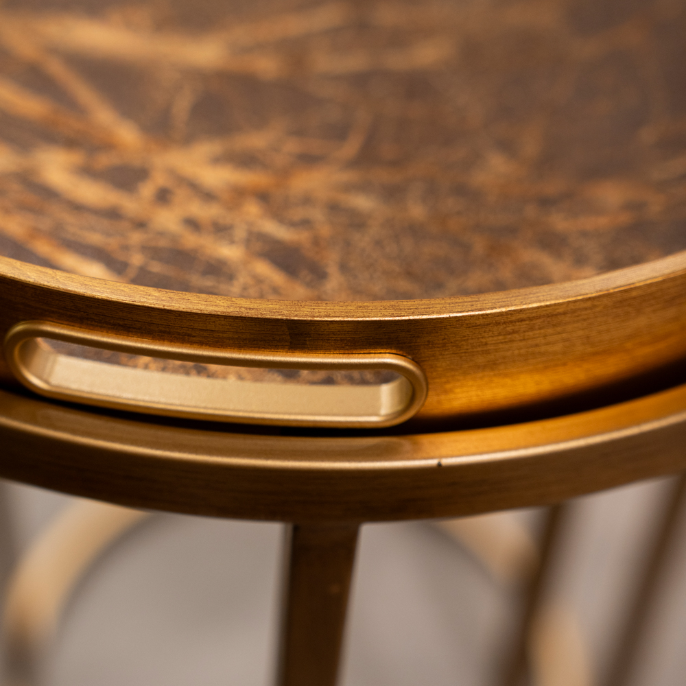 Laya s/2 tray tables