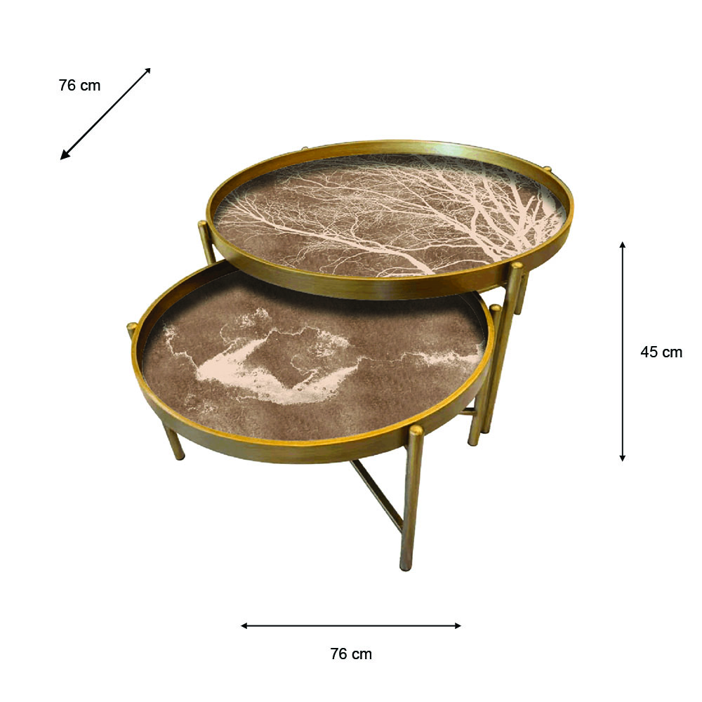 Laya s/2 coffee tables