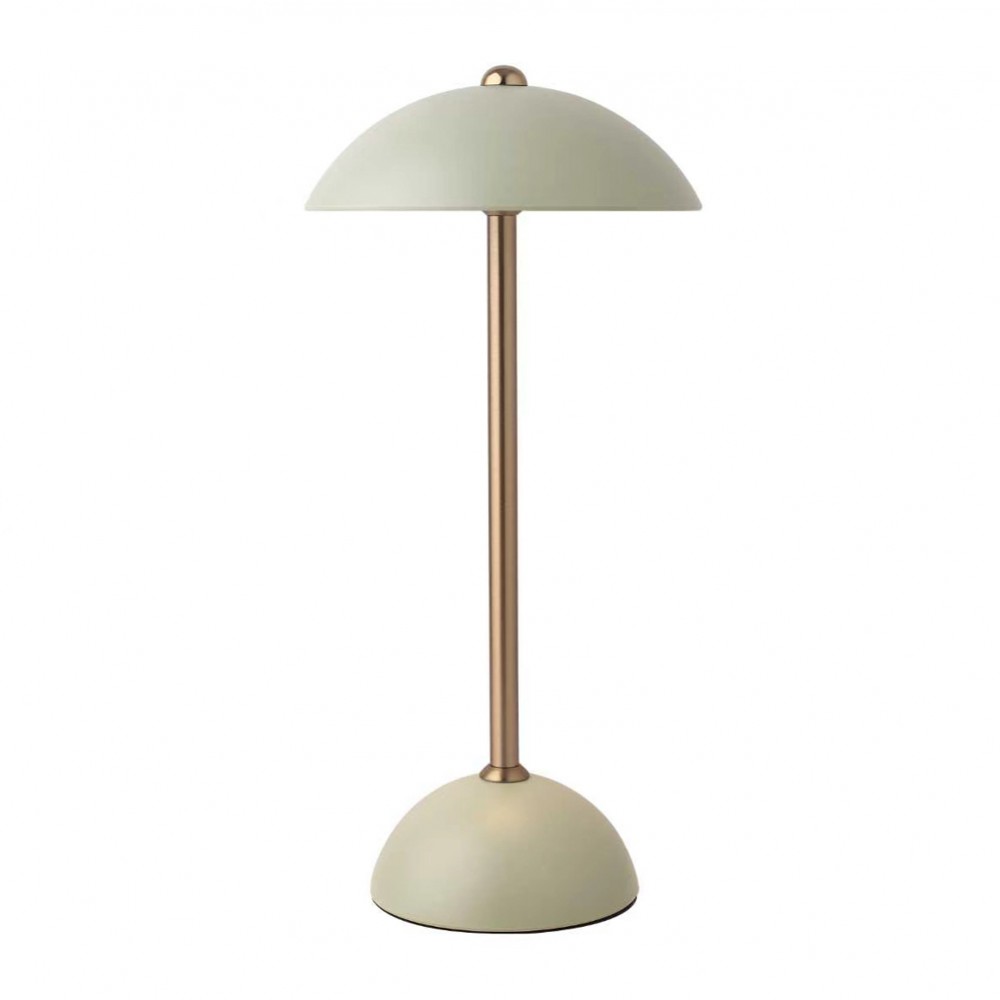 Apollo usb rechargeable lamp matt olive