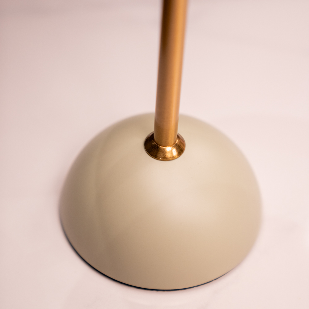 Apollo usb rechargeable lamp matt olive