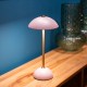 Apollo usb rechargeable lamp matt purple