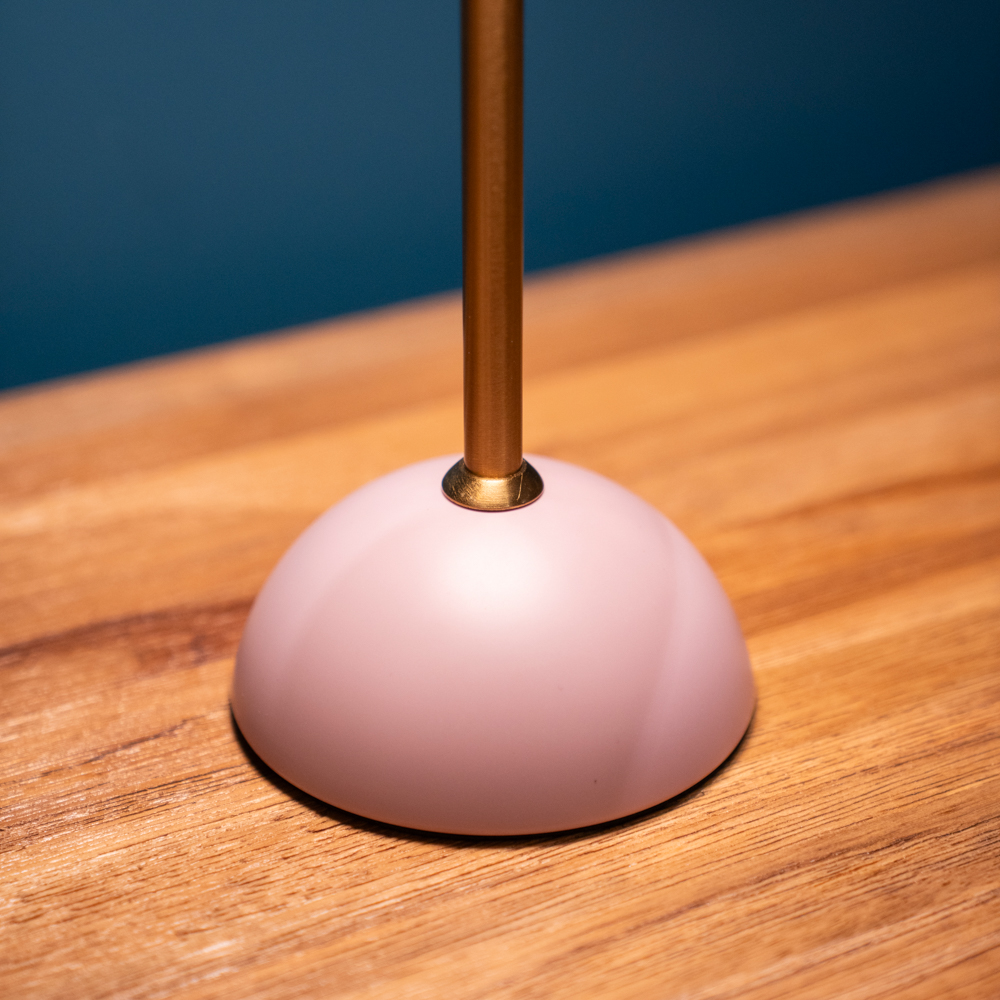 Apollo usb rechargeable lamp matt purple