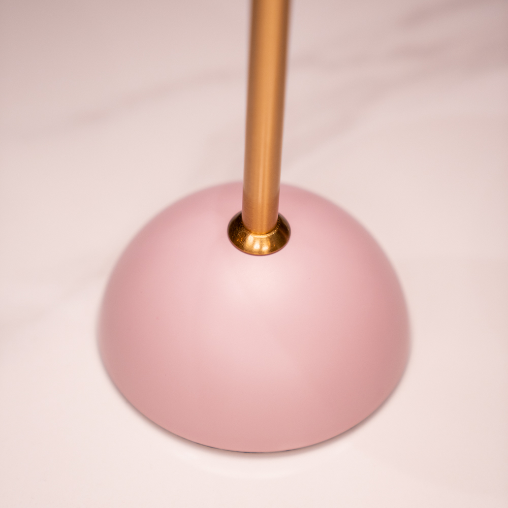 Apollo usb rechargeable lamp matt purple
