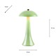 Comet usb rechargeable lamp gloss olive  
