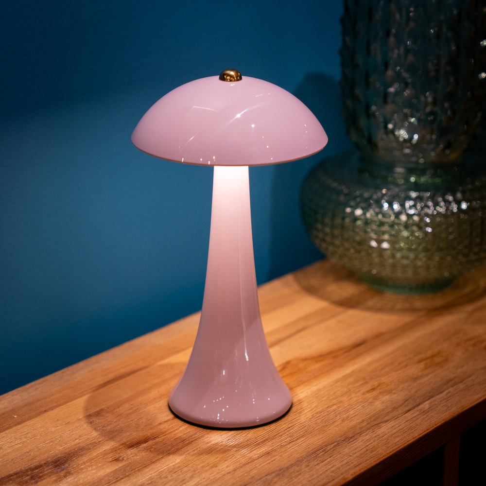 Comet usb rechargeable lamp gloss purple  