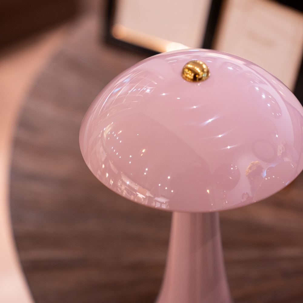 Comet usb rechargeable lamp gloss purple  
