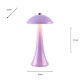 Comet usb rechargeable lamp gloss purple  