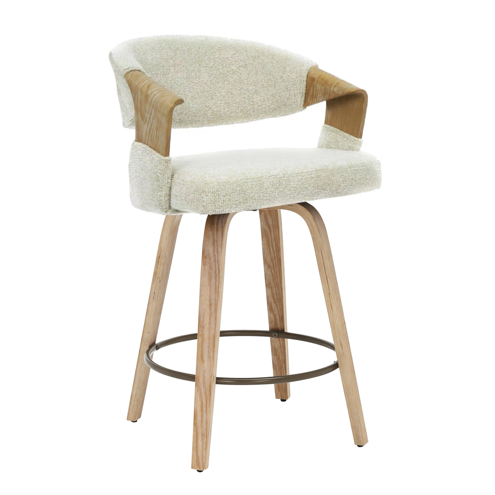 Dawson island chair white wash 