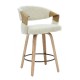 Dawson island chair white wash 