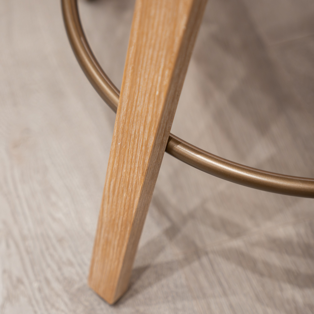 Dawson island chair white wash 