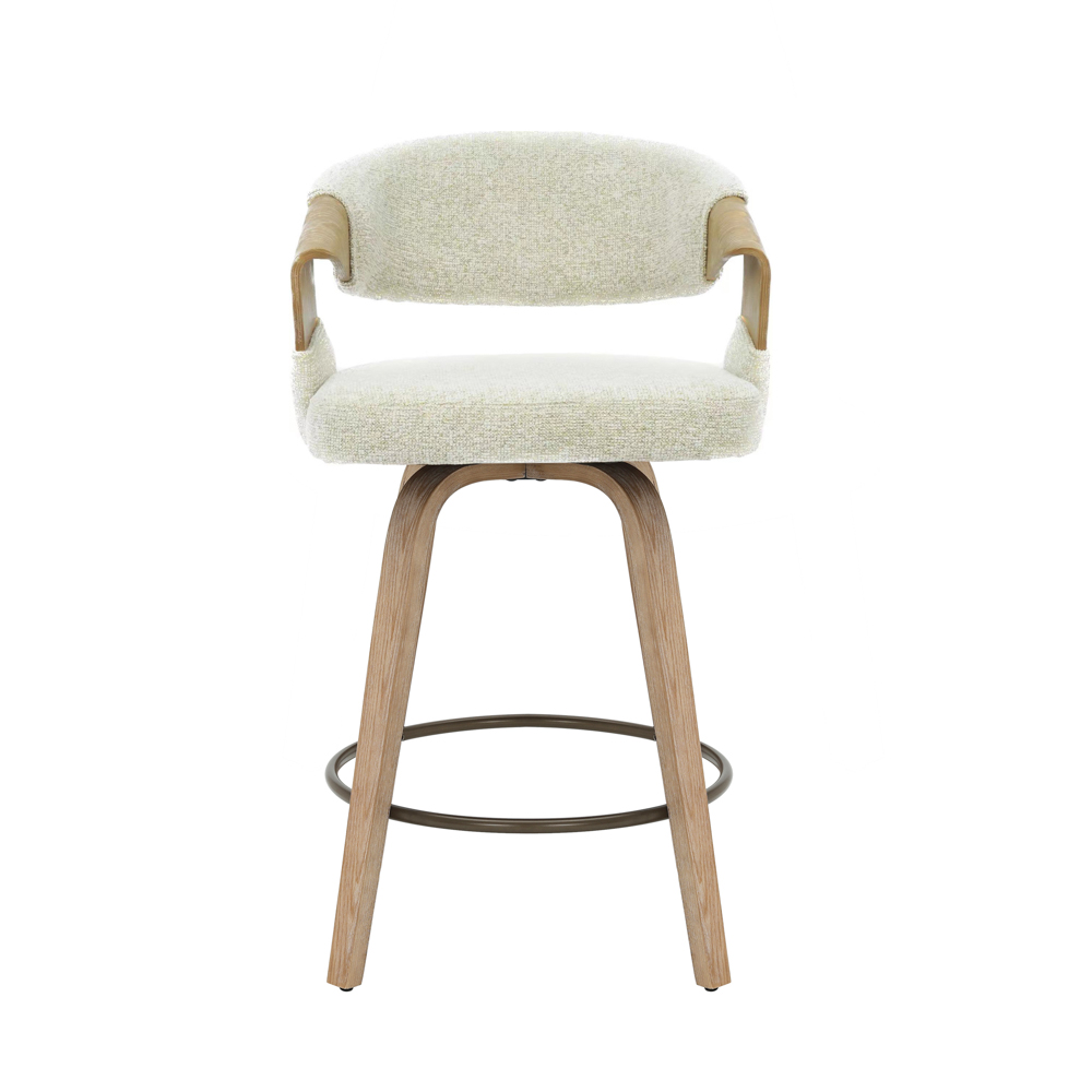 Dawson island chair white wash 